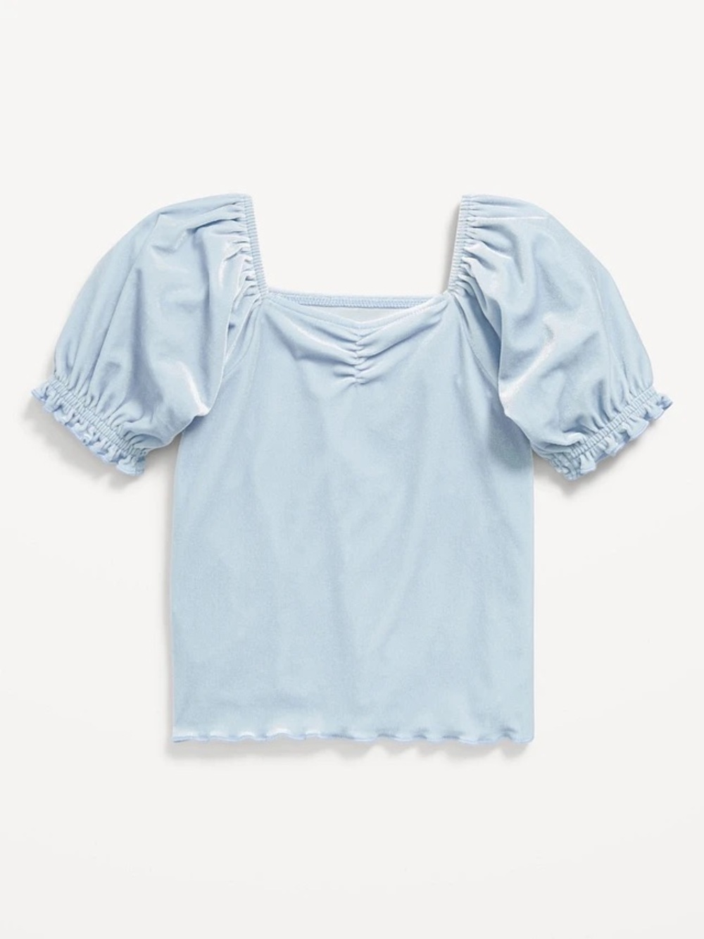 Old Navy Puff-Sleeve Velvet Top for Toddler Girls